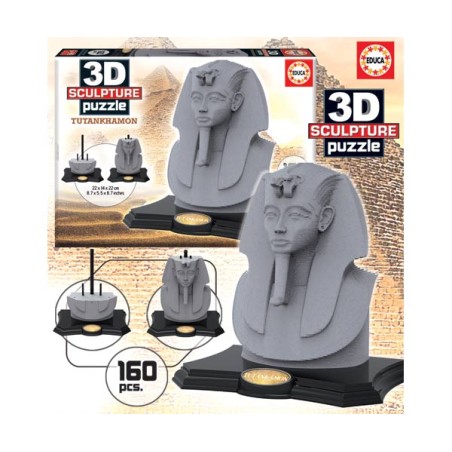 3D SCULPTURE PUZZLE TUTANKHAMO