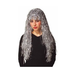 PELUCA METALIZADA LARGA