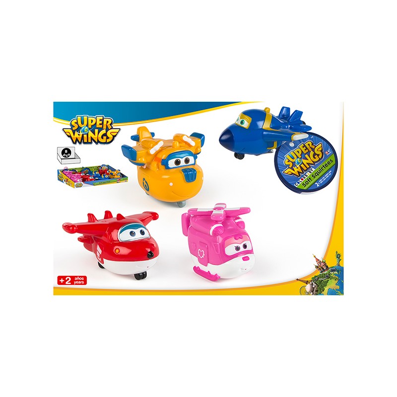 SUPER WINGS FIGURA PVC BAÑO 4/