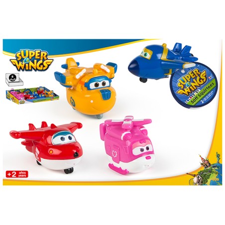 SUPER WINGS FIGURA PVC BAÑO 4/