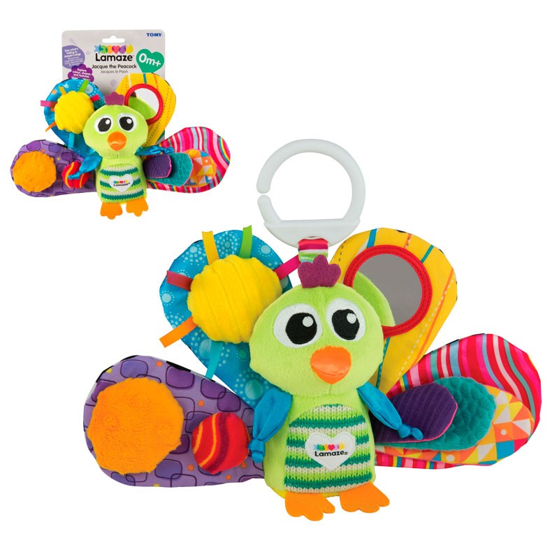 PELUCHE JACQUES EL PAVO REAL