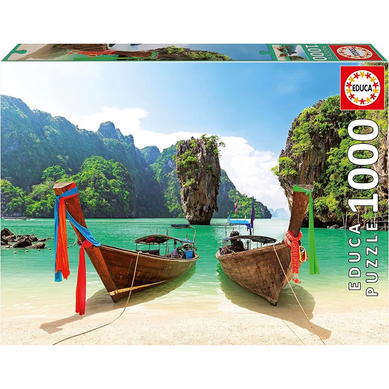 PUZZLE 1000P ISLA DE JAMES BON