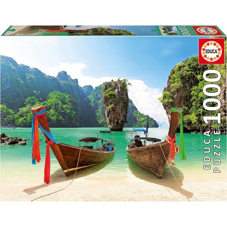 PUZZLE 1000P ISLA DE JAMES BON