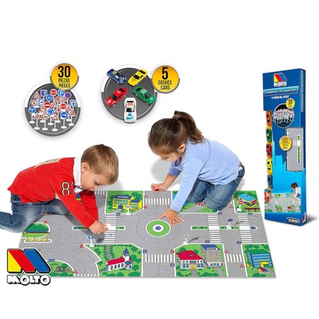 TAPIZ FOAM COCHES + SEÑALES