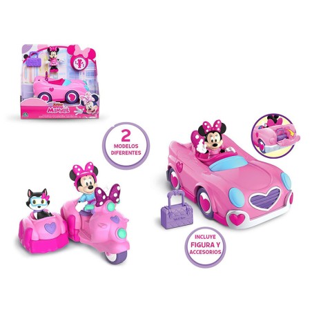 MINNIE FIGURA ARTICULADA + VEH
