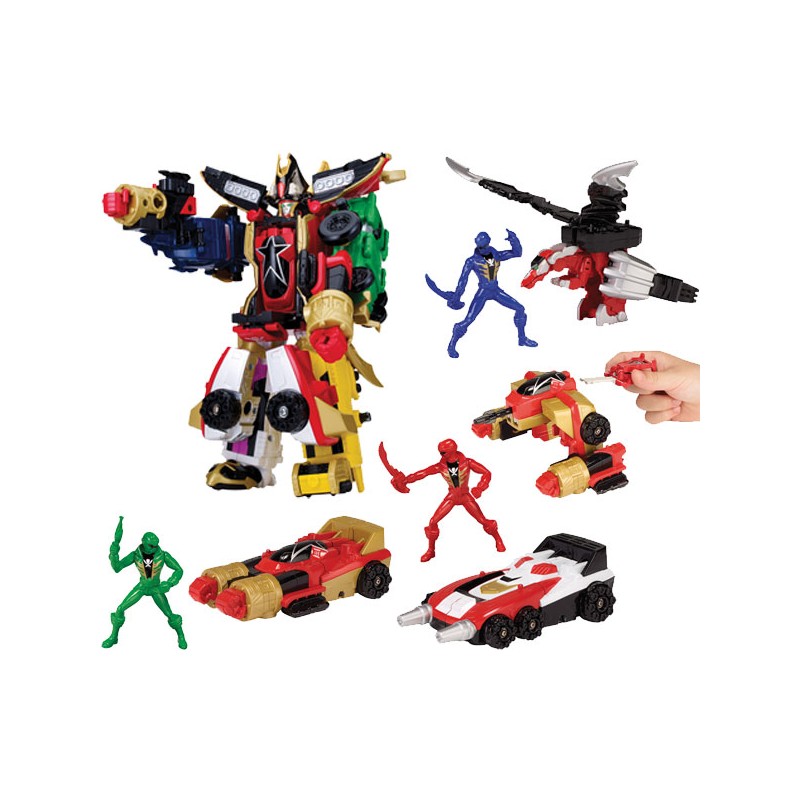 POWER RANGERS ZORDS ACCION SUP