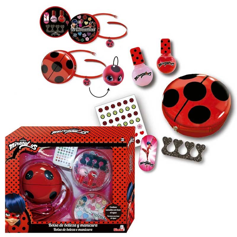 LADYBUG BOLSA BELLEZA Y MANICU