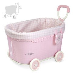 NIZA GUARDA JUGUETES CON RUEDA