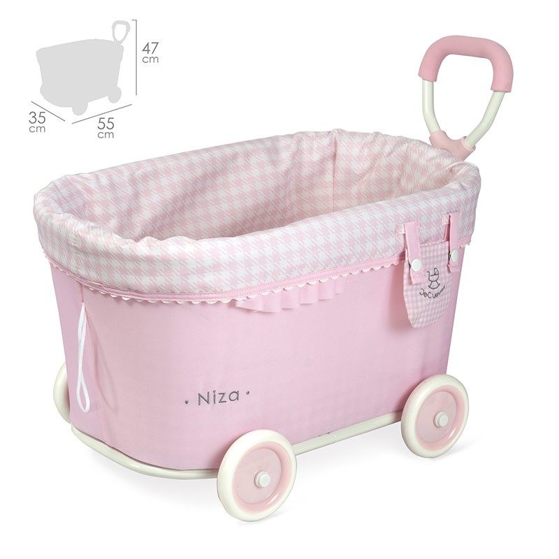 NIZA GUARDA JUGUETES CON RUEDA