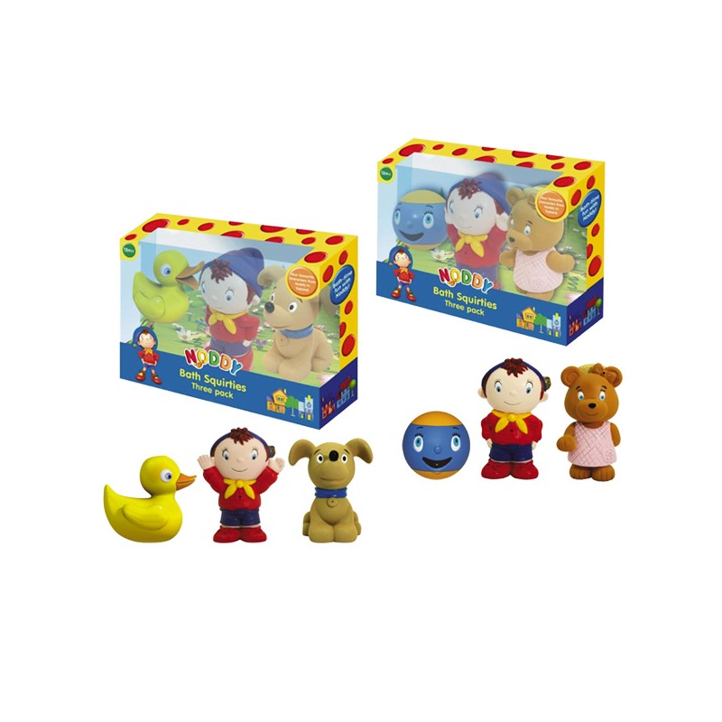 NODDY PACK 3 FIGURAS BAÑO