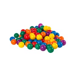 PACK 100 BOLAS MULTICOLOR 6,5