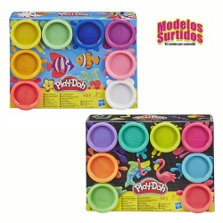 PLAYDOH PACK 8 BOTES