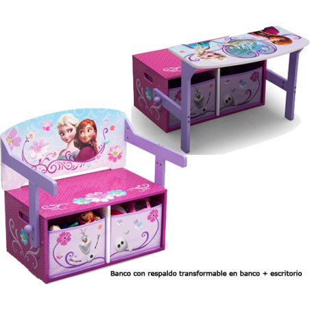 FROZEN BANCO ESCRITORIO 2 en 1
