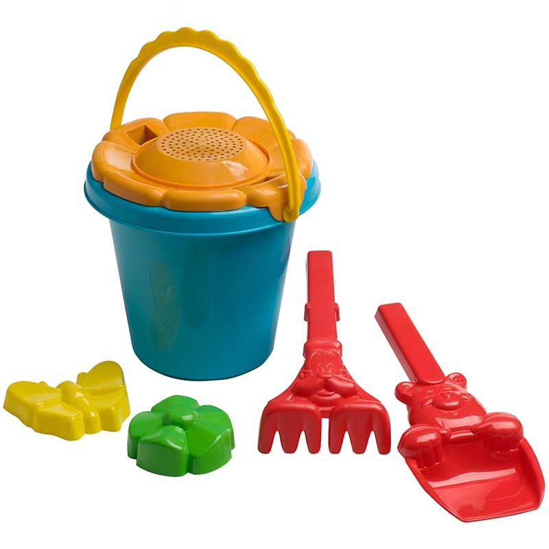 CUBO PLAYA REDONDO+MOLDES PALA