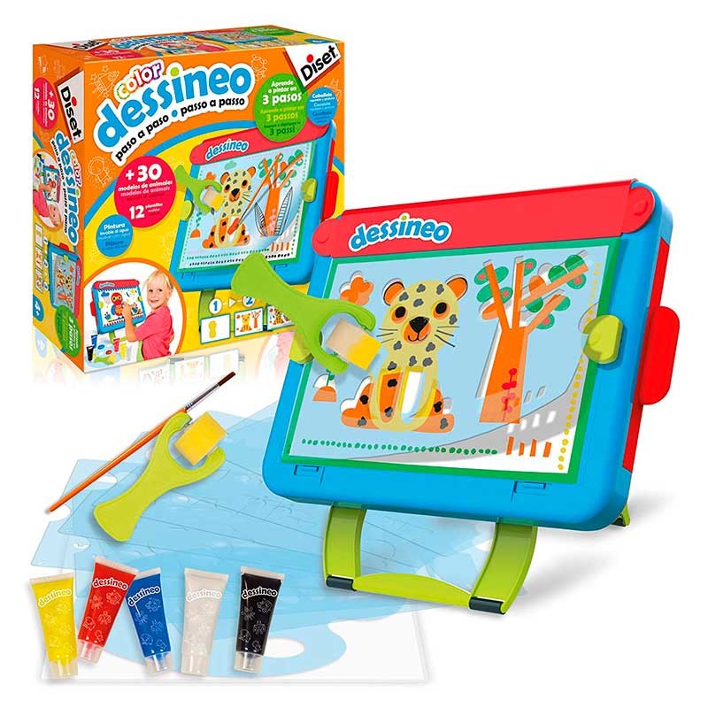 DESSINEO APRENDE A PINTAR PASO