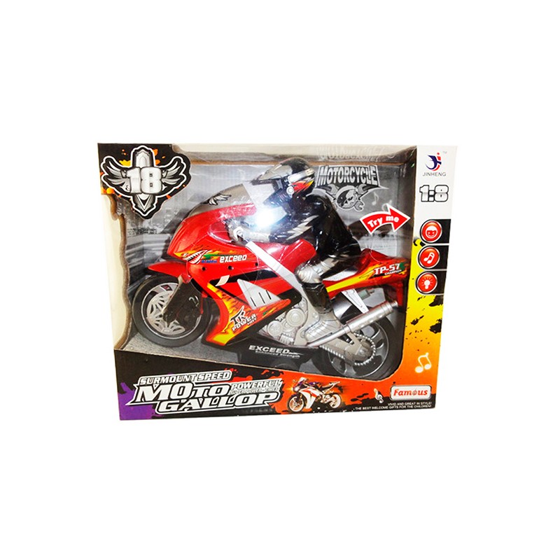 MOTO A FRICCION (S+L) PILAS IN