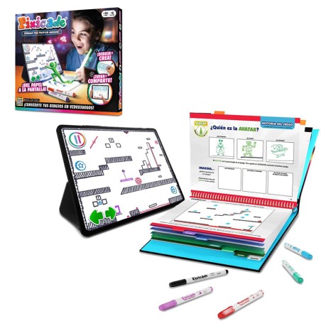 PIXICADE TU DIBUJO EN VIDEOJUE