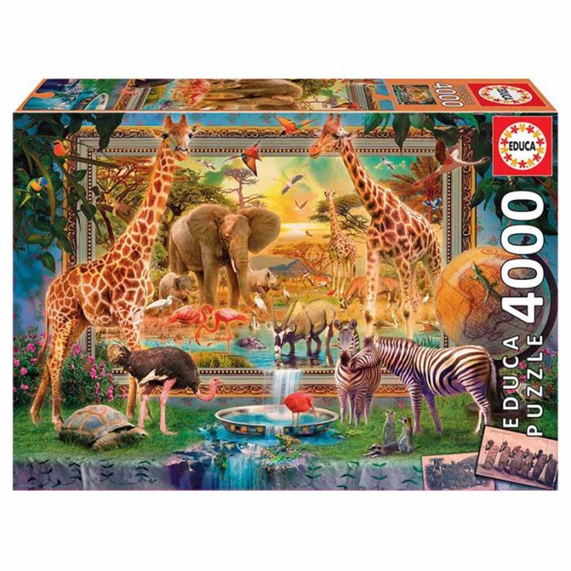 PUZZLE 4000P VOLVIENDO DE LA S
