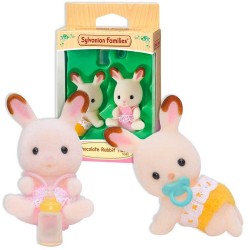 SYLVANIAN GEMELOS CONEJO CHOCO
