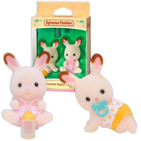 SYLVANIAN GEMELOS CONEJO CHOCO