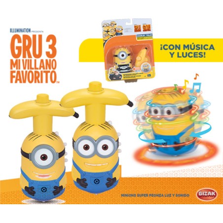 MINIONS SUPER PEONZA LUZ Y SON