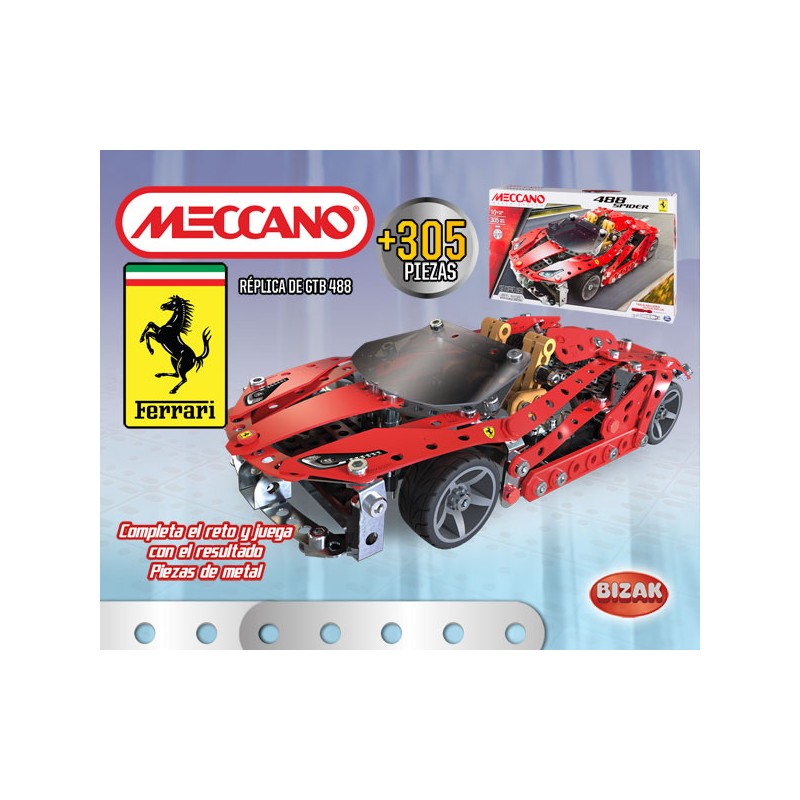 MECCANO FERRARI GTB488 ROADSTE