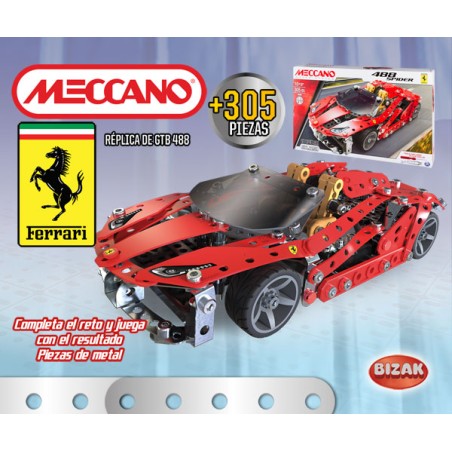 MECCANO FERRARI GTB488 ROADSTE