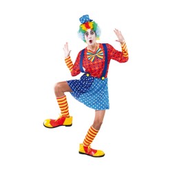 DISFRAZ AD PAYASO CHICA T.U