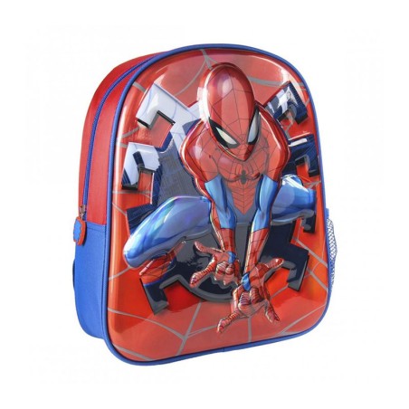 MOCHILA INF 3D SPIDERMAN METAL