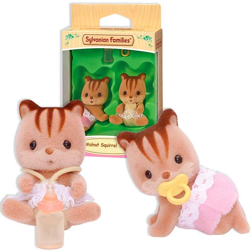 SYLVANIAN GEMELOS ARDILLAS NUE
