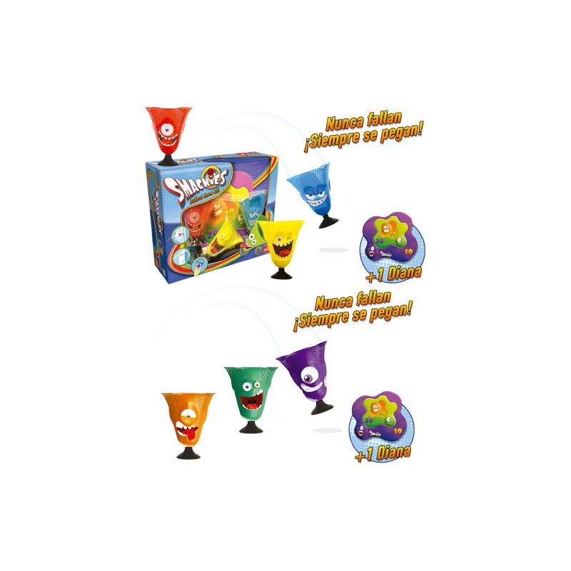 SMACKIES SET 3 LANZADORES CON