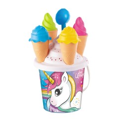 CUBO ICE CREAM UNICORNIO