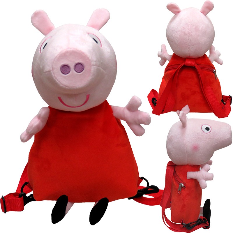 PEPPA PIG MOCHILA PELUCHE 3D P