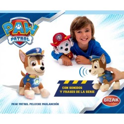PATRULLA CANINA PELUCHE PARLAN
