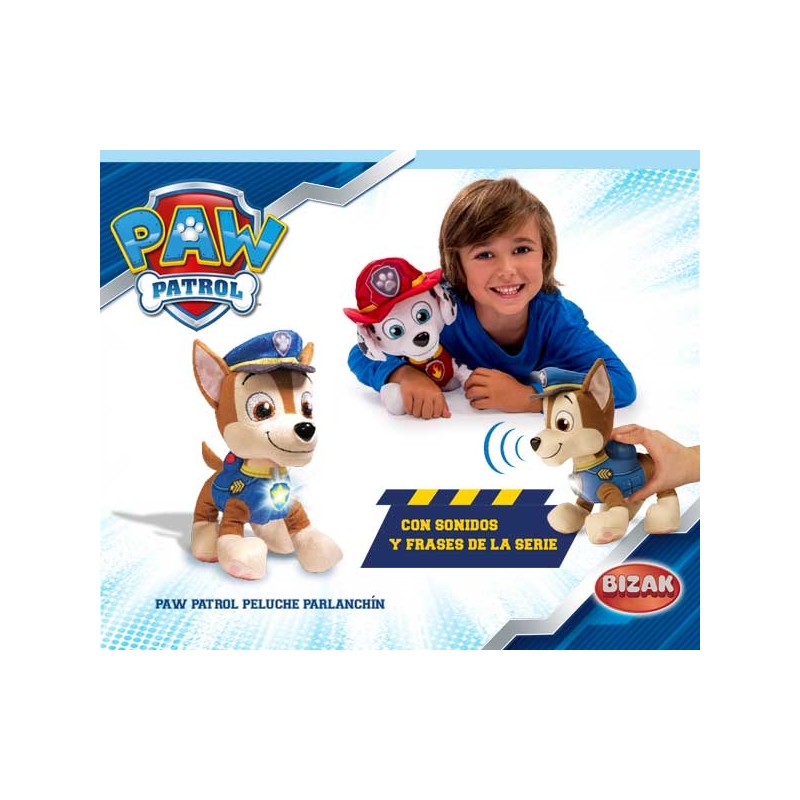 PATRULLA CANINA PELUCHE PARLAN
