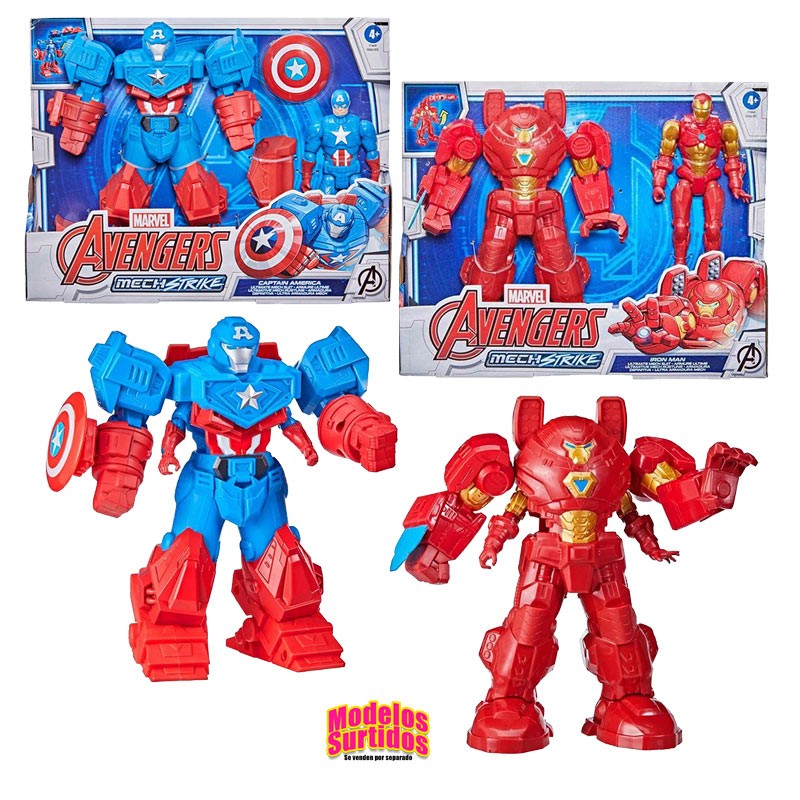 AVENGERS MECH STRIKE FIGURAS D