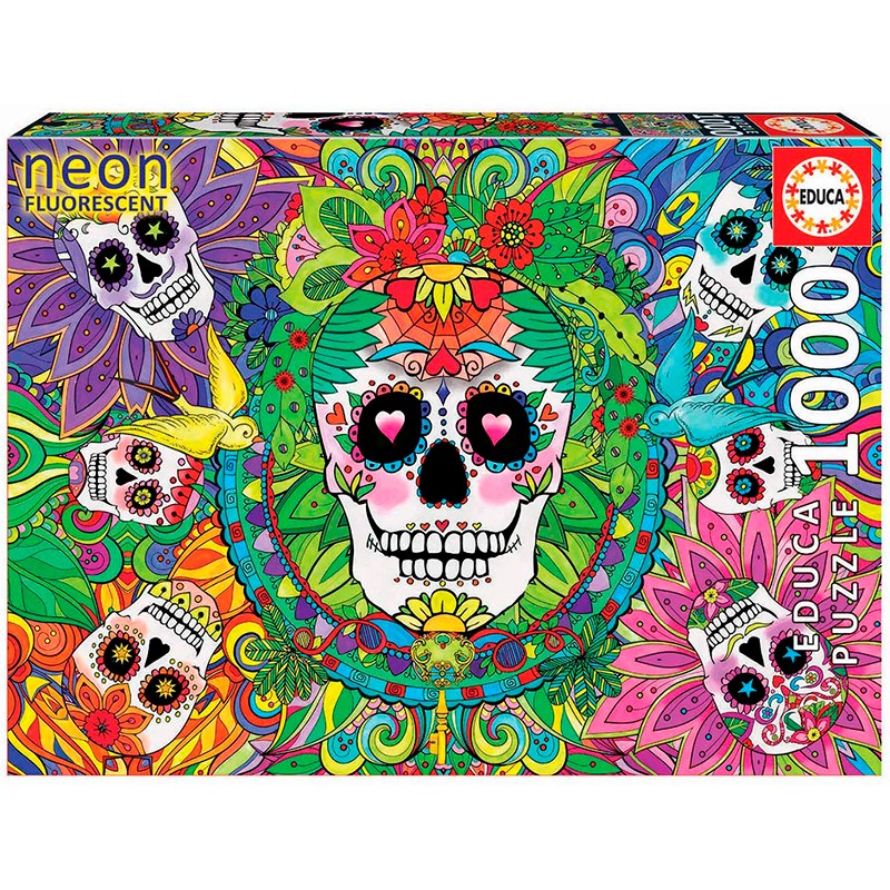 PUZZLE 1000P CALAVERAS DE AZUC