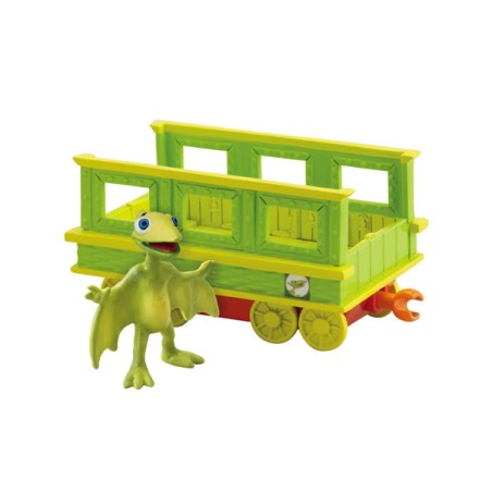 DINO TREN TINY CON VAGON