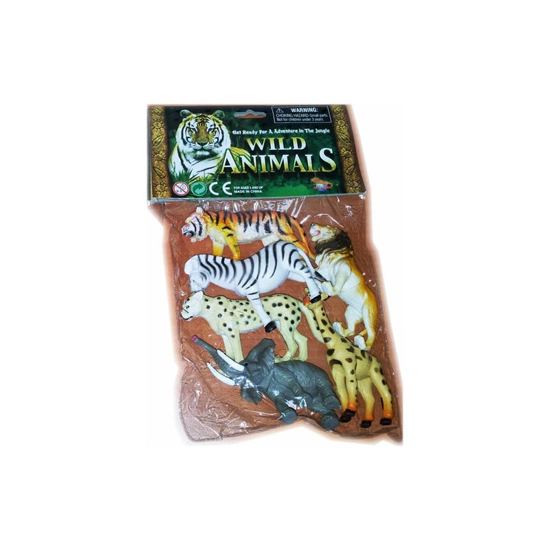 ANIMALES DE JUNGLA EN BOLSA