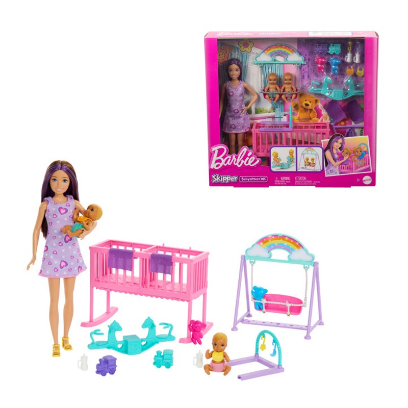 BARBIE MUÑECA SKIPPER CANGURO