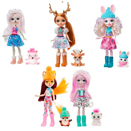 ENCHANTIMALS PACK 5 VALLE NEVA