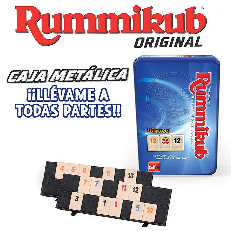 RUMMIKUB CAJA METALICA