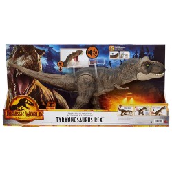 JURASSIC WORLD T-REX GOLPEA Y