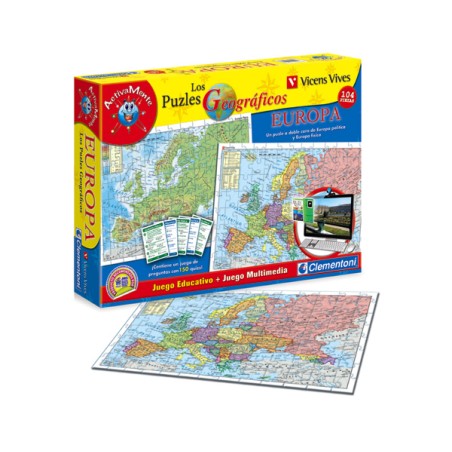 MAPA GEO EUROPA VICENS VIVES