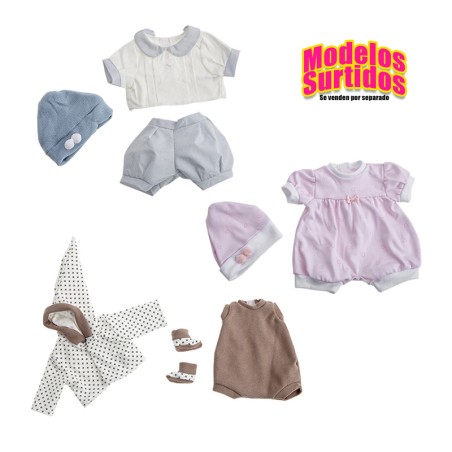 ROPA MUÑECAS 33 (VESTIDOS Y PI