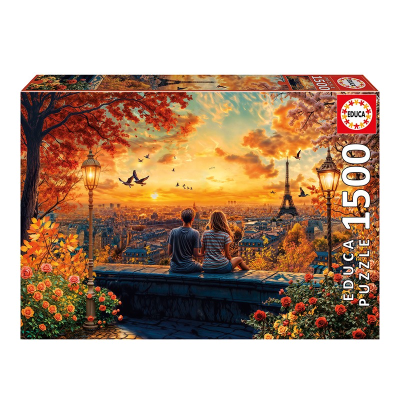 PUZZLE 1500P ENAMORADOS EN PAR