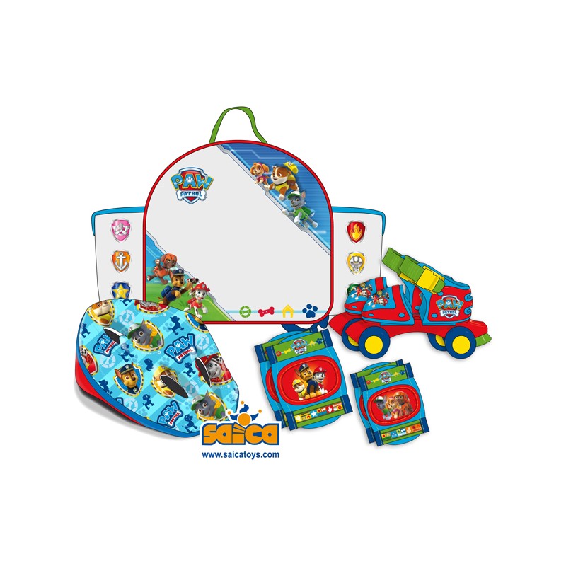PATINES PAW PATROL MOCHILA+CA