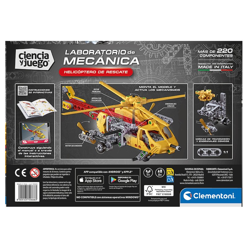 MECHANICS HELICOPTERO DE RESCATE