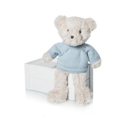 PELUCHE OSO TEDDY MARRON CON J