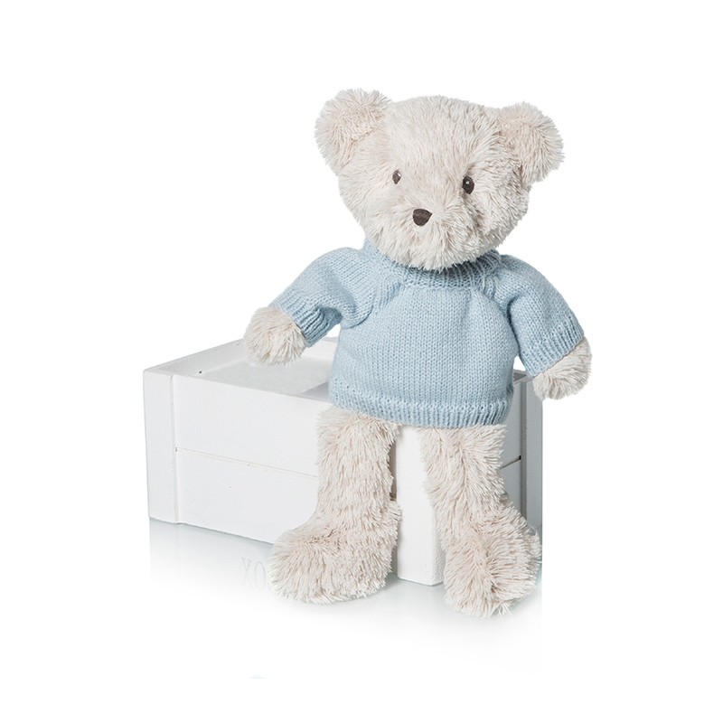 PELUCHE OSO TEDDY MARRON CON J